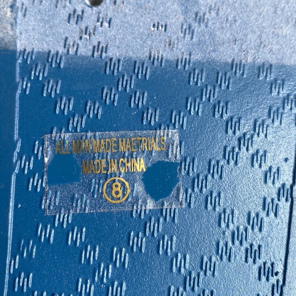 EUC Chase and Chloe Blue Ribbon Bow Slides - Picture 6 of 7